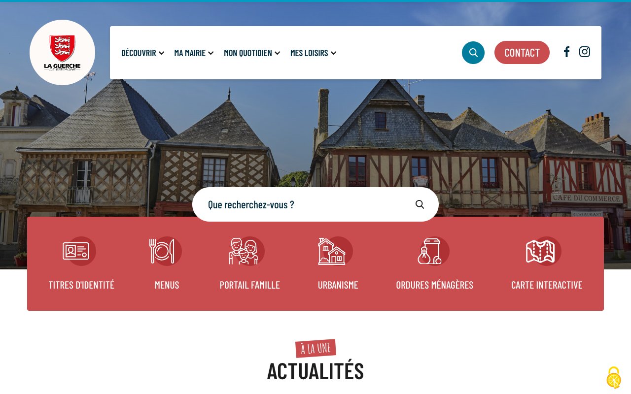 Site de La Guerche-de-Bretagne